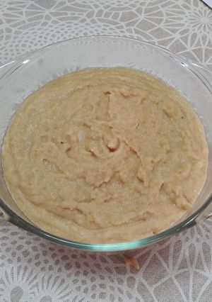 Una foto de Puré de patata y cacahuete vegano🥔🥜