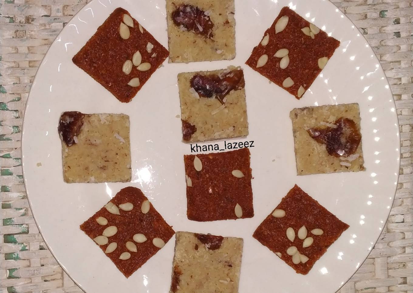 Nariyal barfi / coconut barfi