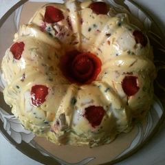 A picture of Frozen mould salad🍛.