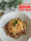 Spaghetti ala Ayam Sisit Bali