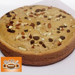 A picture of Eggless tea cake.