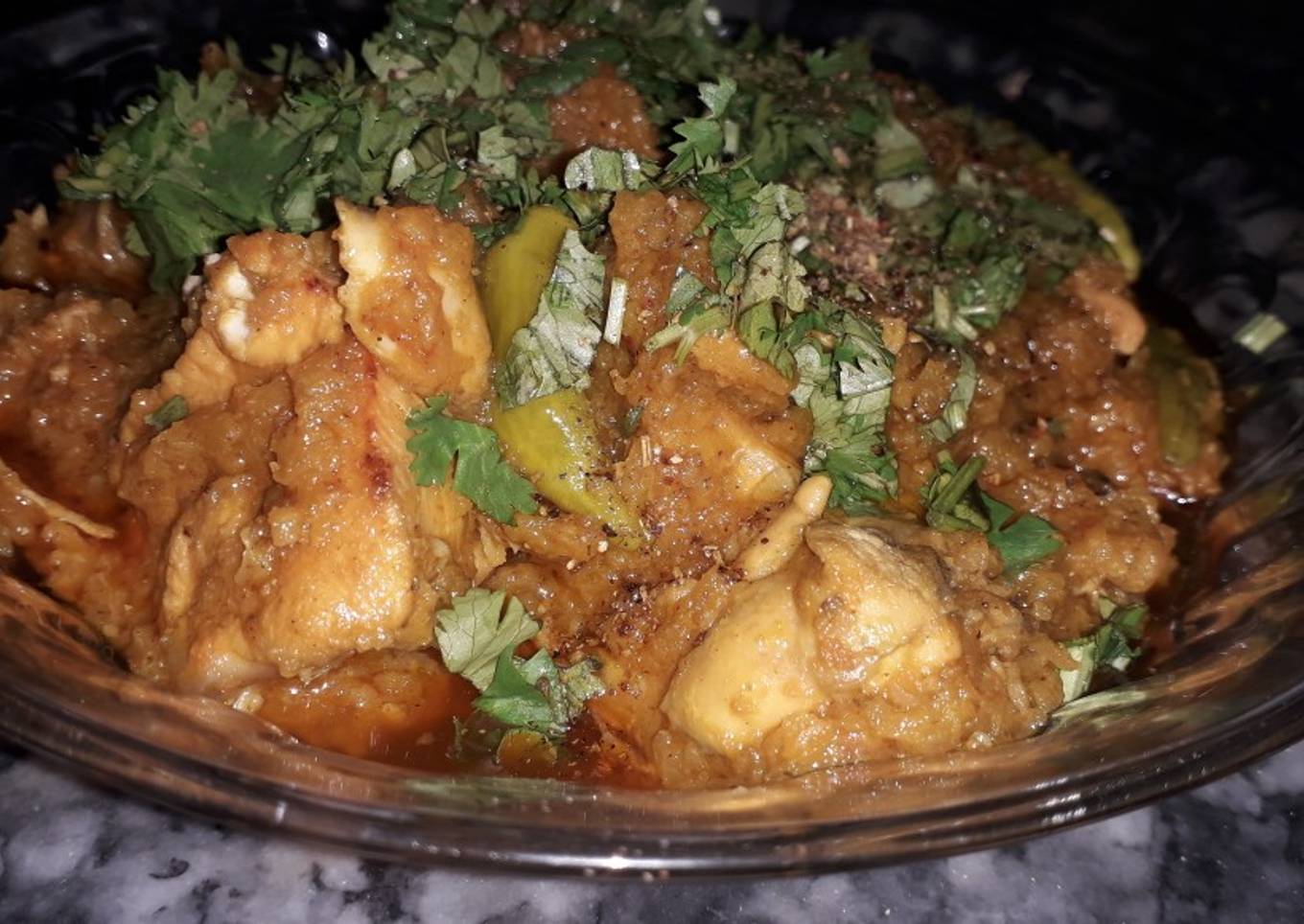 Pumpkin chickn (halwa kadu)