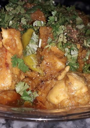 A picture of Pumpkin chickn (halwa kadu).