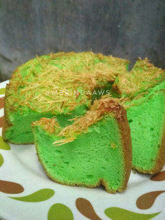 Foto resep Pandan Chiffon Cake Putih Telur