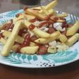 Salchipapas caserita