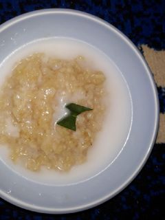 Foto resep Bubur beras ketan kelapa gurih