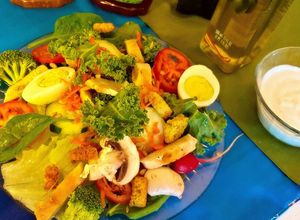 Una foto de Ensalada al estilo de Sandy