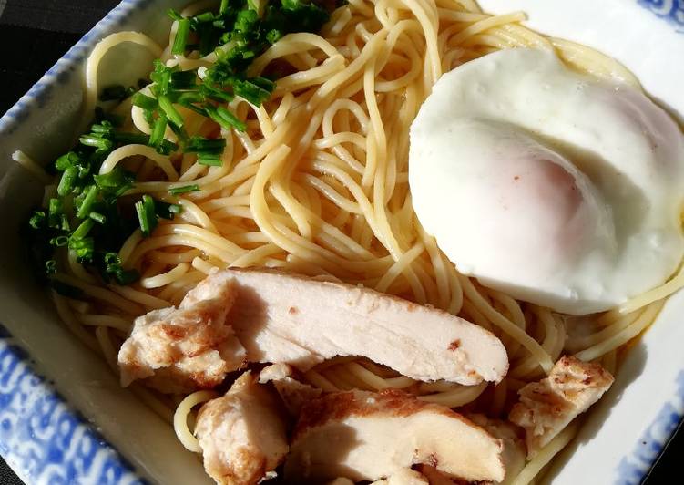 Ramen casero de pollo