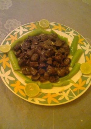 صورة لوصفة كبدة اسكندرانى