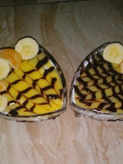 صورة لوصفة الجينواز بطبقة البرتقال وطبقة كريمة شنتي 😍😋❤️