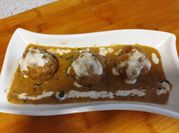 A picture of kofta masala