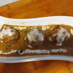 A picture of Malai kofta.