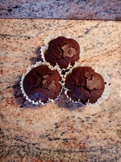 Φωτογραφία της συνταγής Muffins σοκολάτας χωρίς ζάχαρη!!!