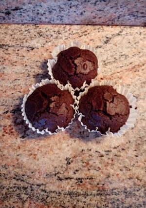 Φωτογραφία της συνταγής Muffins σοκολάτας χωρίς ζάχαρη!!!