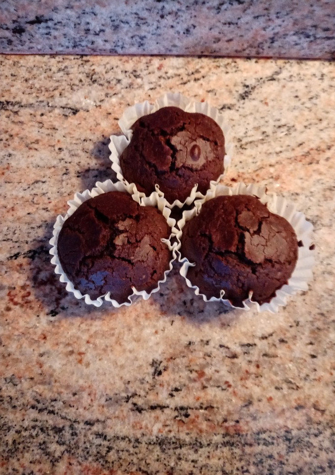 Φωτογραφία της συνταγής Muffins σοκολάτας χωρίς ζάχαρη!!!