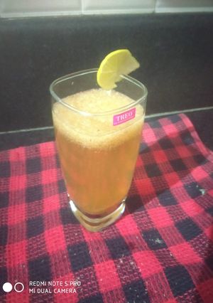 A picture of Isabgol detox water.