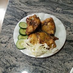 A picture of Spicy grilled fish.