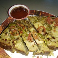A picture of Spicy Bread Loaf without Oven.