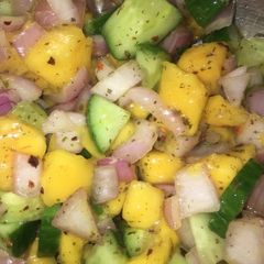 A picture of Cool Mango salad.