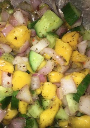 A picture of Cool Mango salad.