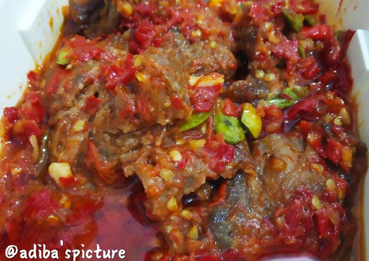 Dendeng balado patai