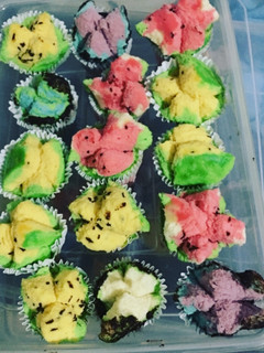Foto resep Bolu kukus mekar semangka