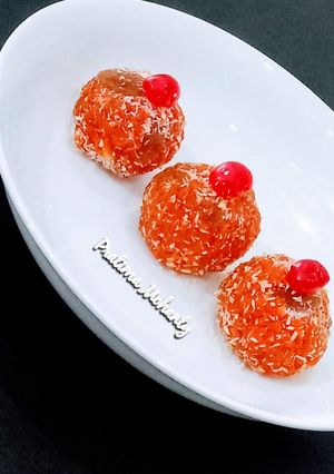 A picture of Carrot Ladoo.