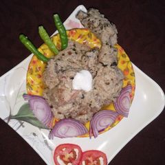 Chicken shahi korma A picture of Chicken shahi korma.