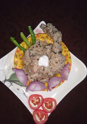 A picture of Chicken shahi korma.