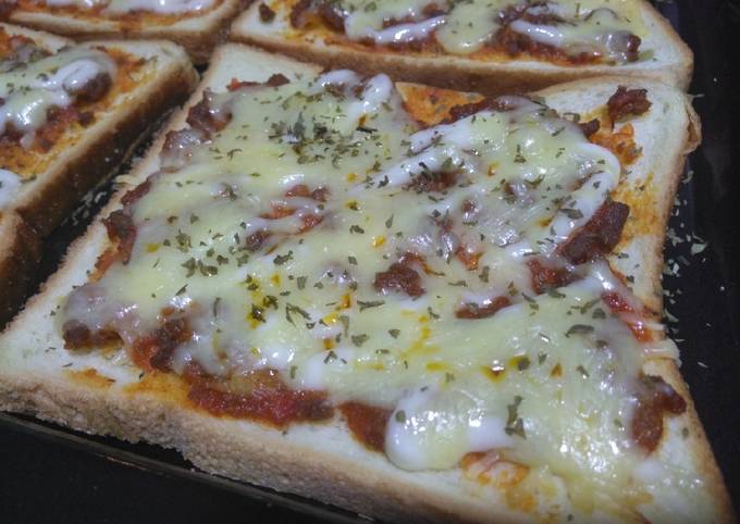 Pizza Roti Tawar Simple
