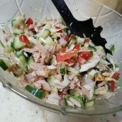 A picture of Tuna fish 🐟Salad 🥗.