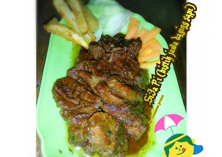 SiJaPi (Bistik Jawa Daging Sapi)