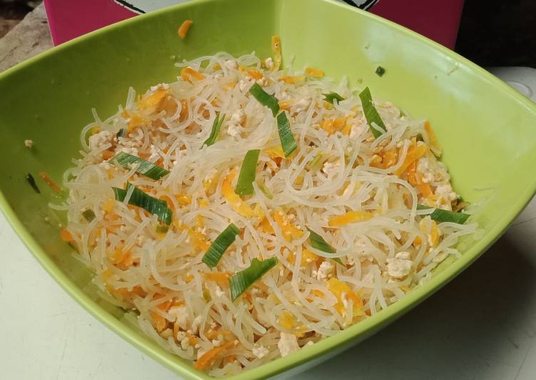 Langkah Mudah untuk meracik Bihun goreng Lezat