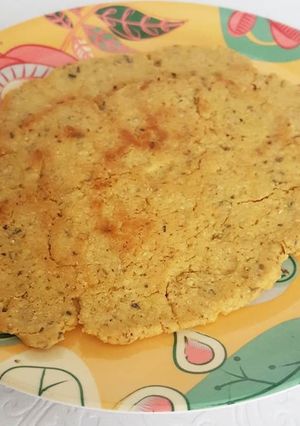 Una foto de Pan "Chapati" con harina de garbanzos