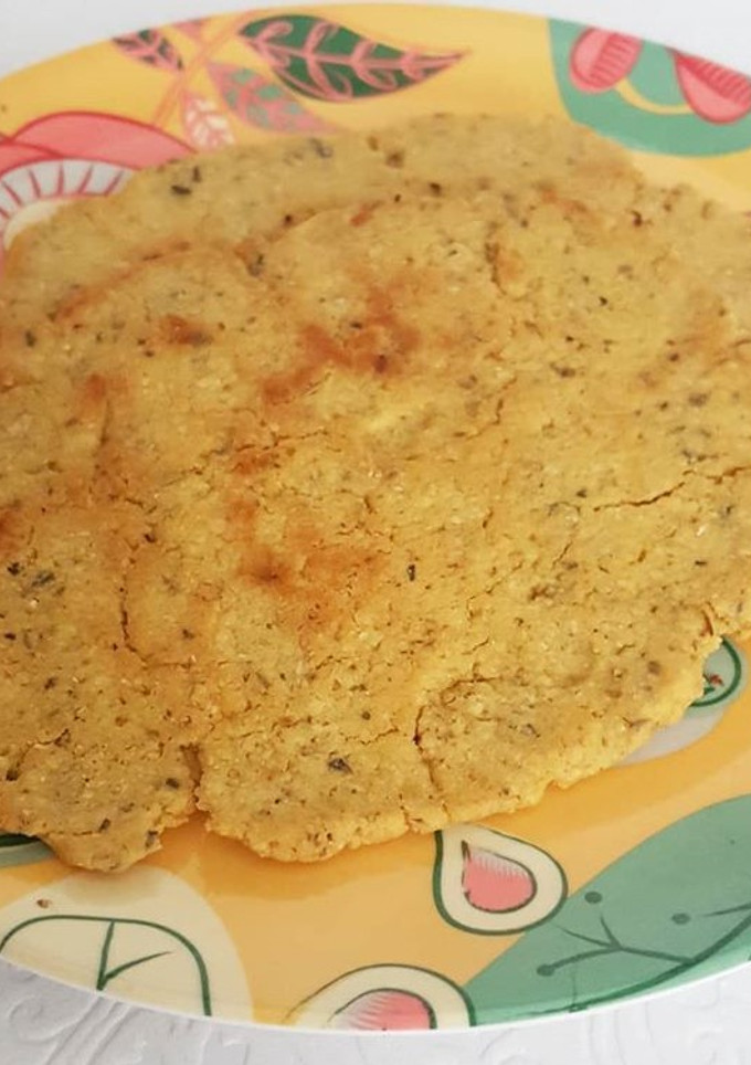 Una foto de Pan "Chapati" con harina de garbanzos