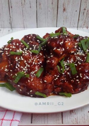 Foto resep Spicy chicken a la richeese