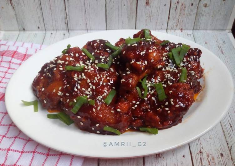 Spicy chicken a la richeese