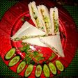 Hariyali chicken sandwich