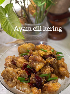 Gambar Ayam cili kering