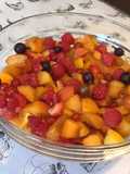 Salade de fruits du jardin