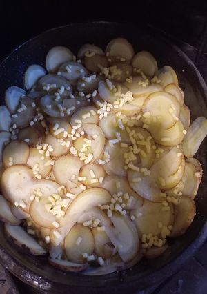 Una foto de Pastel de cebolla