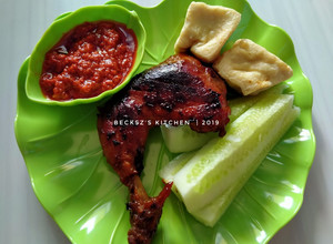 Foto resep 39. Ayam Bakar Sederhana & Sambel Tumis