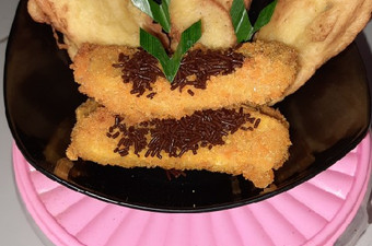 Anti Ribet, Buat Pisang goreng n pisang crispy simple by Diar Gampang