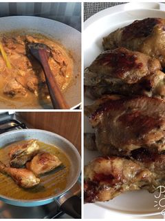 Foto resep Ayam panggang manis gurih (grill pan)