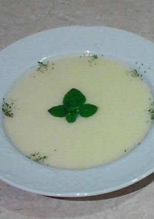 Una foto de Crema de calabacín de la abuela