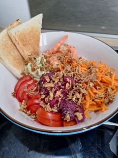 Une photo de Pokebowl crevette