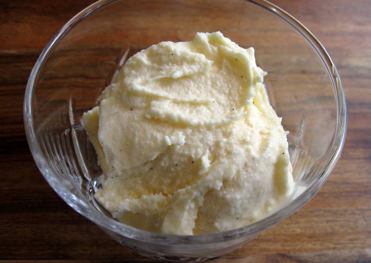 Recipe of Super Quick Homemade Vanilla Ice Cream