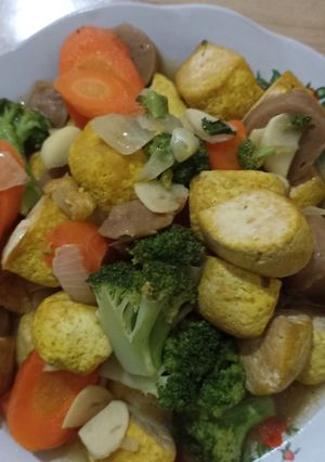 Foto resep Tumis sayuran sederhana