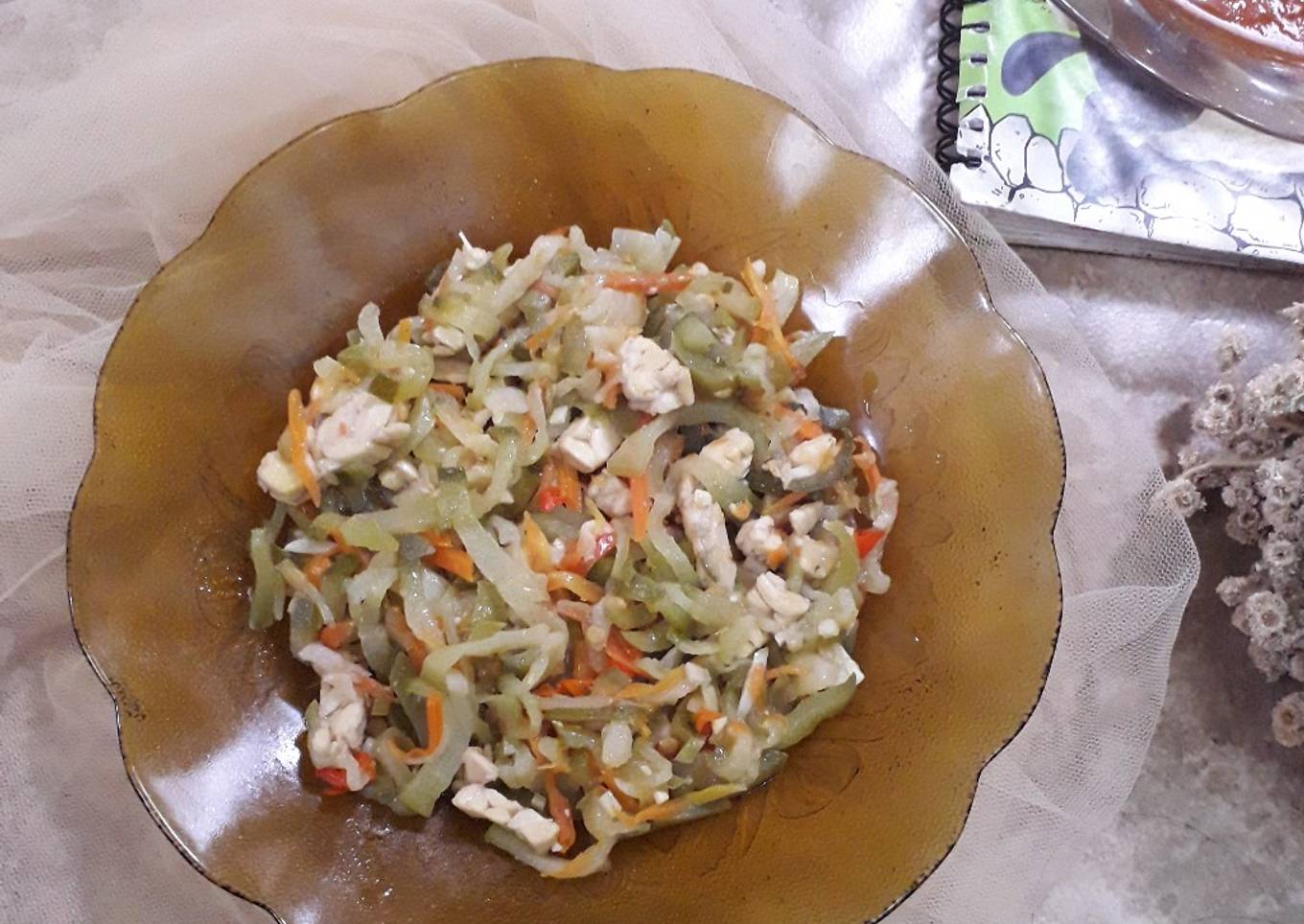 Oseng tempe with sayur