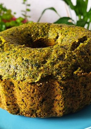 Una foto de Budín integral de espinacas y queso sin horno 😋